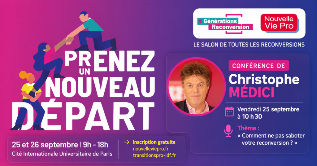 Christophe Medici - Comment ne pas saboter votre reconversion